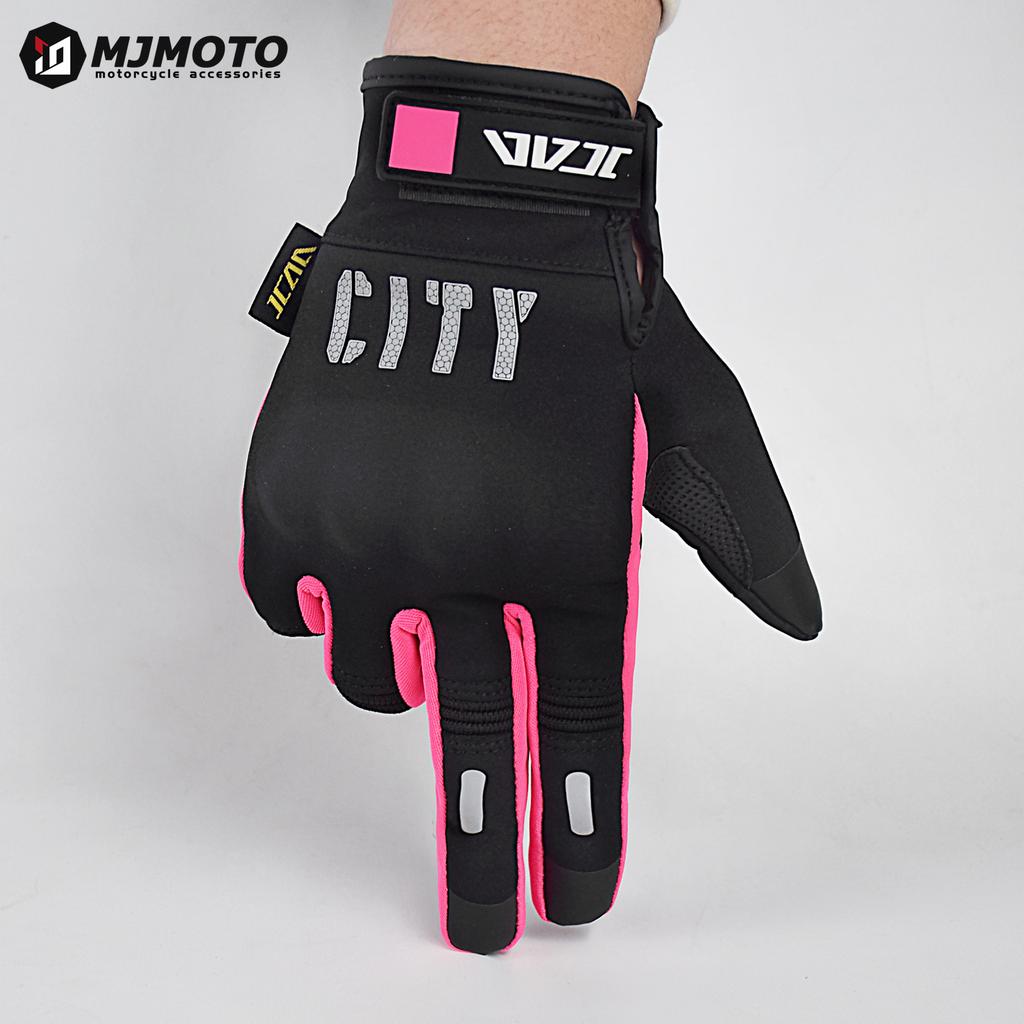 Motorcycle Gloves Women Touchscreen Motocross Gloves Hard Shell Protective Anti-fall Motorbike Gloves Waterproof for ATV BMX MTB