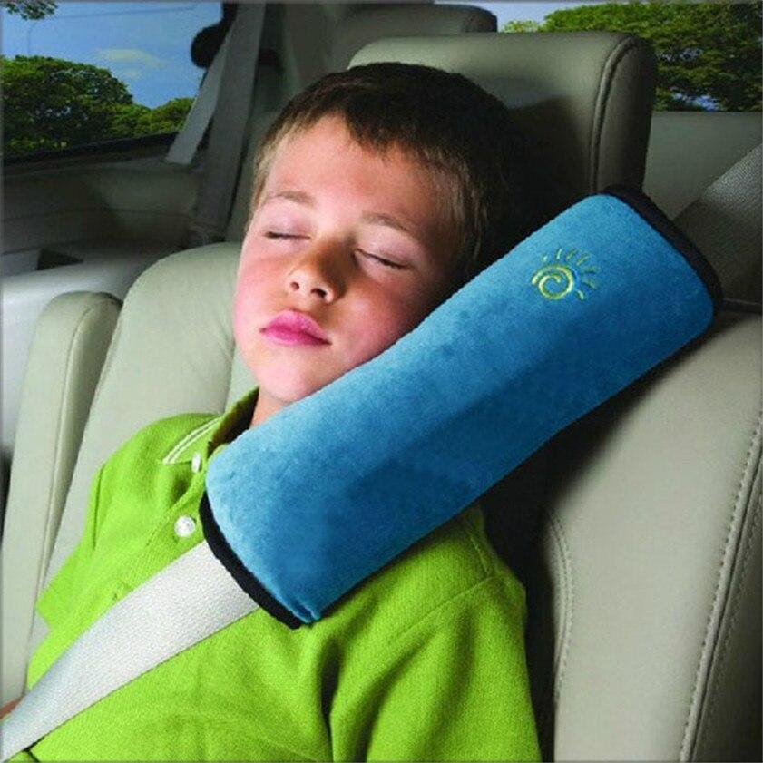 Baby Safety Strap Car Plush Seat Belts Pillow Protect Shoulder Pad Car Safe Fit Seat Belt Adjuster Device Auto Safety Belt Cover