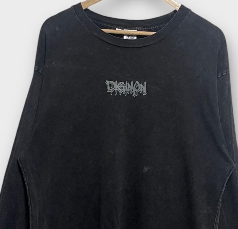 [USED] Digimon Adventure MetalGreymon Long Sleeve T-Shirt Anime