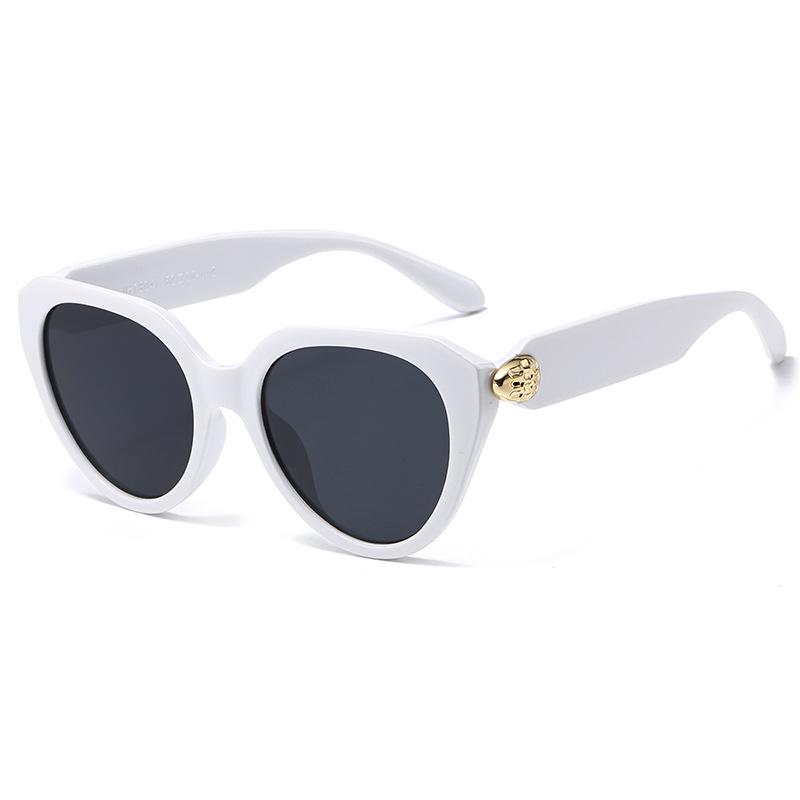 2026 Snake Head Cat Eye Women's Sunglasses: European & American High-End Style with Sun Protection