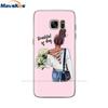 Custodia in Silicone Cartone Animato Per Samsung Galaxy S7 Custodie Cover Fiore Morbido TPU Custodia per Telefono Per Samsung S7 edge G930F G930FD G930W8 Funda
