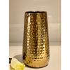 Metal Flower Vase for Home Decor and Living Room Vintage Decor Antique Decor for Home Décor (Gold)
