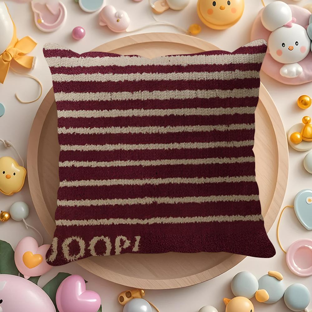 

Light luxury Matching J-Joop Wolfgang Pillow Case Pattern Printed Pillowcase for Living Room Sofa Cushion Cover & Bedroom Decor 12x12Inch