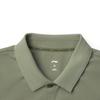 Li Ning Comfortable Casual Minimalist Solid Color Versatile Short Sleeve Polo Shirt Men Tops Tea-Green APLV037-6