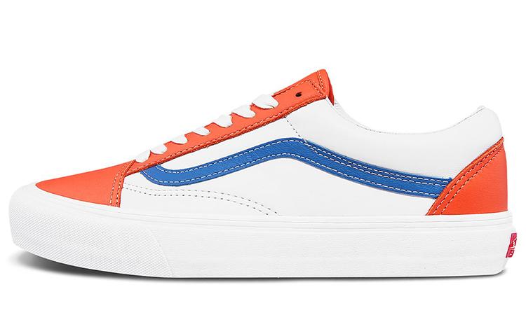 Vans Old Skool Vlt Lx Белый Оранжевый Синий VN0A4BVF22E 40.5