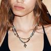  Statement Natural Stone Beaded Necklace Bohemian Sweater Chain Delicate Fashion Jewelry Gift 2025 NEW