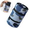 Fabric Armband Fitness Running Camo Blue