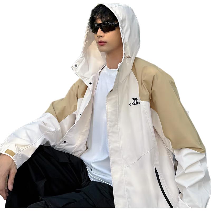 Camel Unisex Outdoor Windproof Jacket