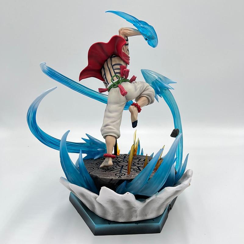 26cm Kimetsu Yaiba Akaza Anime Figure Kokushibou Demon Slayer Action Figure Agatsuma Zenitsu /Daki /Gyuutarou Figurine Doll Toy