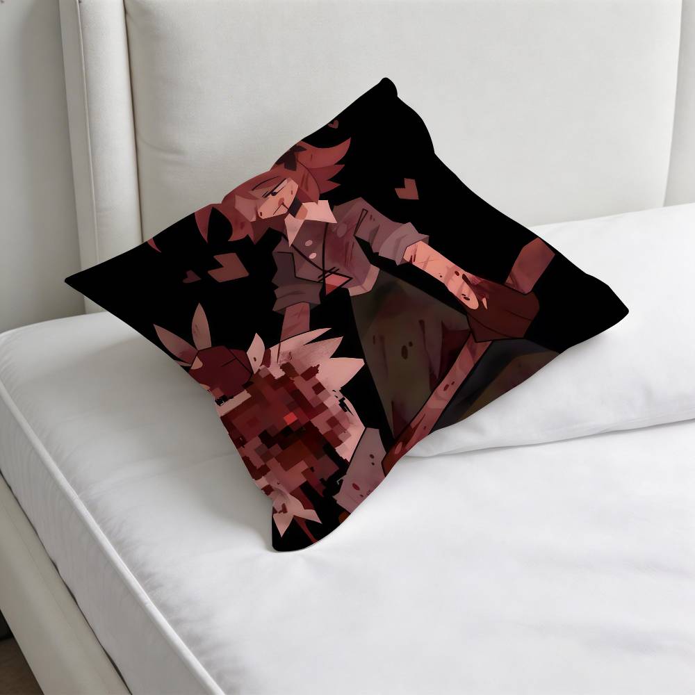 FFundamental Paper Education Square Pillow Case Soft Decorative Throw Pillow Cover for Home Sofa Bed
