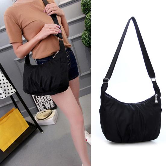 Borsa a tracolla in nylon impermeabile da donna con borsa a tracolla di grande capacità