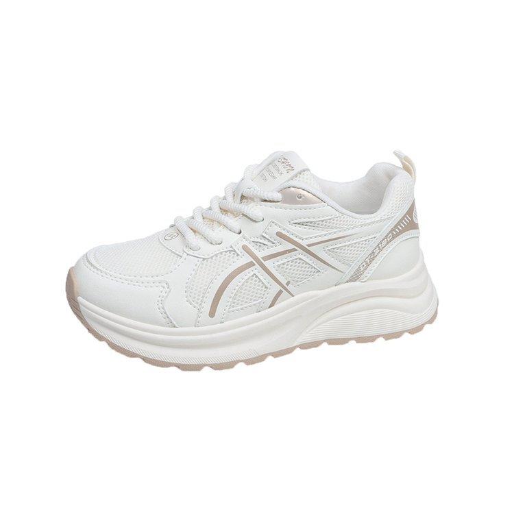 

[Youshilai] 2025 spring new sports and leisure shoes breathable lace-up low-top versatile running shoes women 40