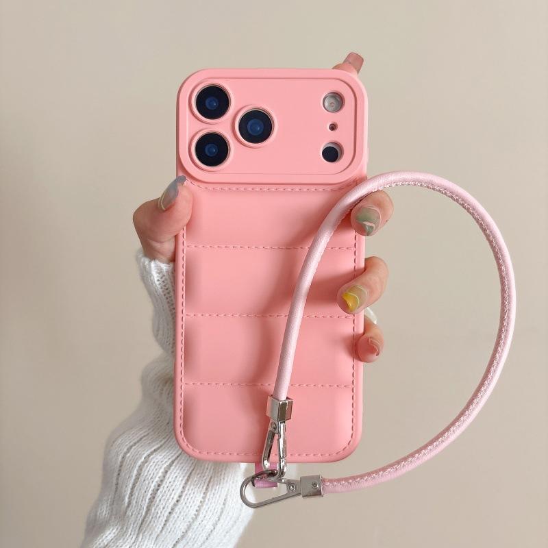 Autumn and winter wave three-dimensional down jacket iPhone11Promax mobile phone case Korean Apple 11P protective case