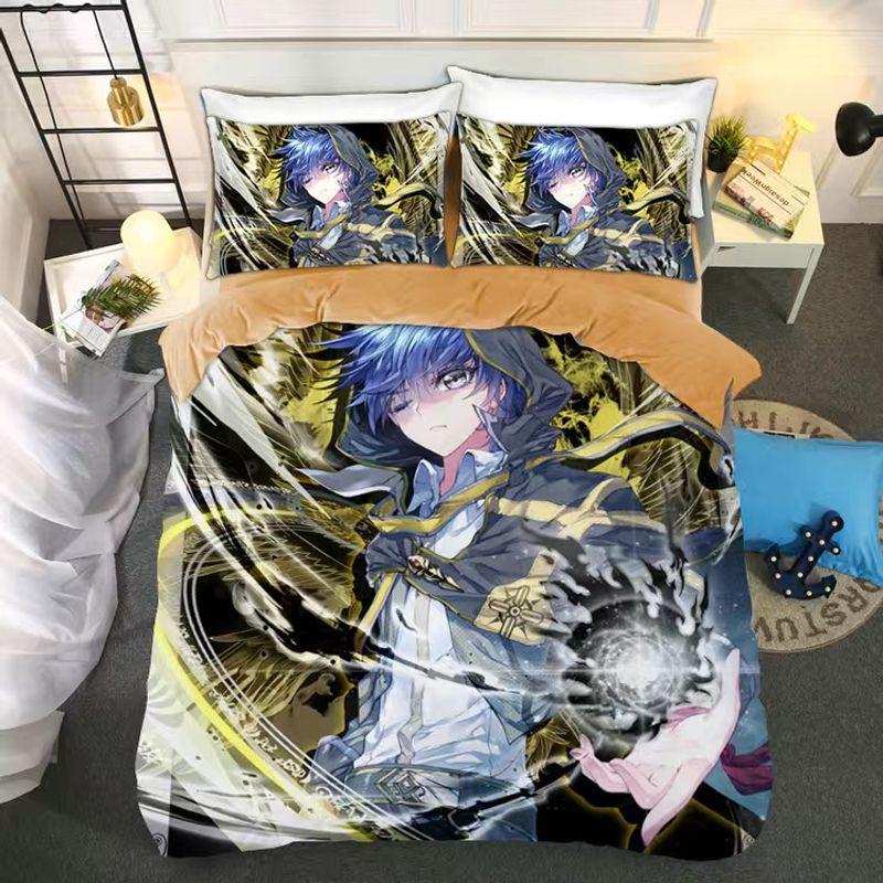 

Winter Fleece-Lined Student Sheets Quilt Cover A single pillowcase Light gray(Douluo Continent 2)