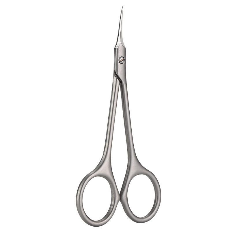 1pcs Stainless Steel Cuticle Scissors Dead Skin Remover Russian Curved Tip Nail Scissors Manicure Tool