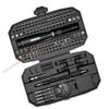 Professional Multifunctional Tool 152Pieces Screwdriver with Nonslip Grip for Home Maintenance Jewelry Watch Repair