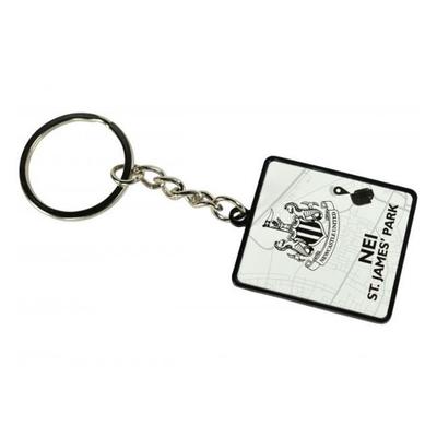 Route To St James' Park Keyring