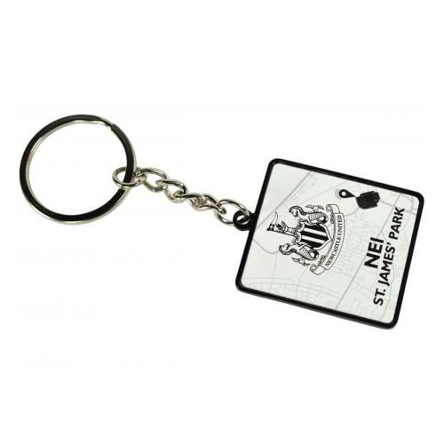 Newcastle United FC Route To St JamesÂ´ Park Keyring
