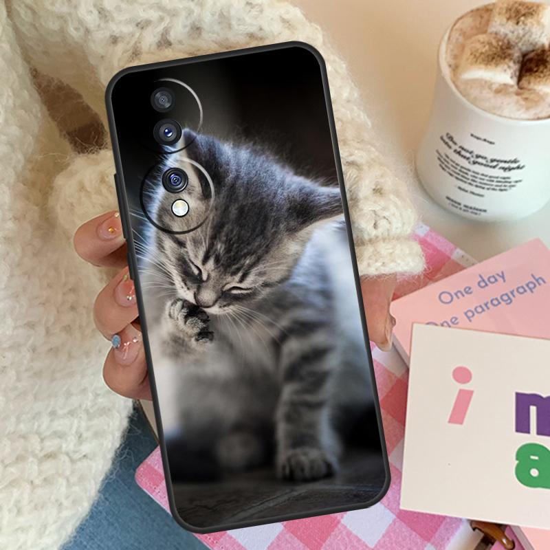 Kitted Cats Cute Case For Honor X8 X6 X7 X9 Magic 4 5 Pro 50 70 90 Lite 8X Honor X9a X6a X7a X8a X9b Cover