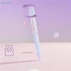 Kawaii Bear Cap Gel Pen – 1Pcs Cute Cartoon Bear Retractable 0.5mm Black Ink Pens for Students