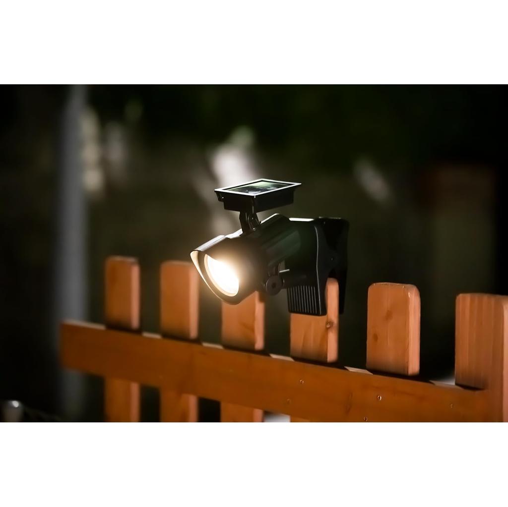 DAIS LED Solar Garden Light Set of Solar Outdoor Warm White LED Pathway Light with Auto Suitable for Parking and Black SD-19013C, 2, Spotlights,