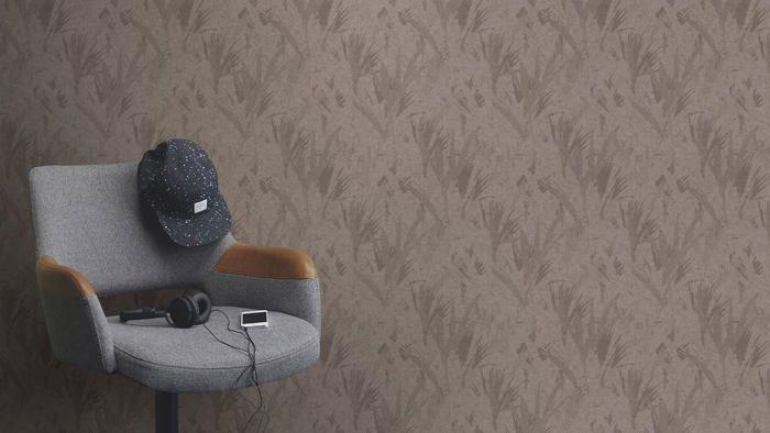 Papier peint - RASCH - 520750 - Intissé - Marron - 10,05 x 0,53 m - Style industriel