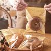 50 Stück Selbstklebende Versiegelungs-Brotbeutel Back-Lebensmittelverpackungsbeutel für Croissants, Kekse, Plätzchen, Sandwiches, Gebäck, Küche