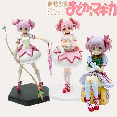 Puella Magi Madoka Magica Aniem Figure Kaname Madoka Action Figure Magic Girl Model Decor Statue Dolls Toys Christmas Gift
