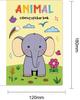 Coloring Book Children Sticker Books Fun Coloring Books 3-6 Years Early Education Preschool Activities DIY Themed Drawing Books