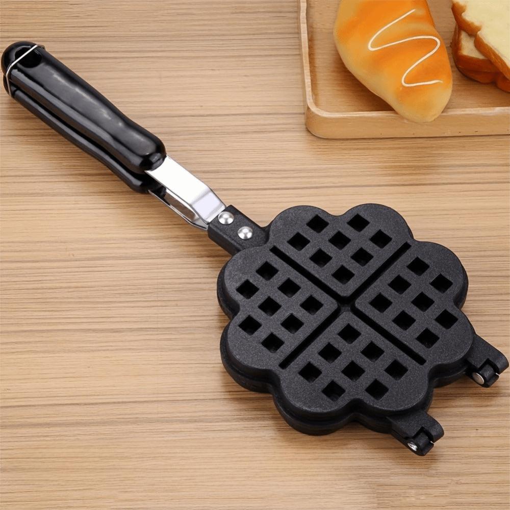 Double Side Waffle Baking Pan Non-stick Waffle Maker Heart Shaped Waffle Mold Breakfast