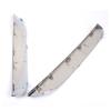 2pcs Front Bumper Moulding Trim For BMW 7 Series F01 F02 2009-2015 Front M Sport Bumper- 51118047727 51118047728 Car Acesssories
