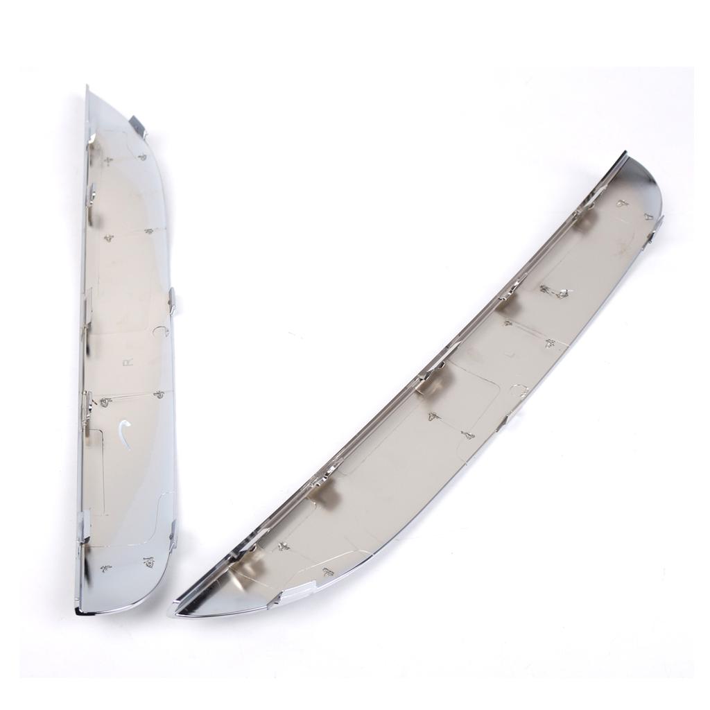 2pcs Front Bumper Moulding Trim For BMW 7 Series F01 F02 2009-2015 Front M Sport Bumper- 51118047727 51118047728 Car Acesssories