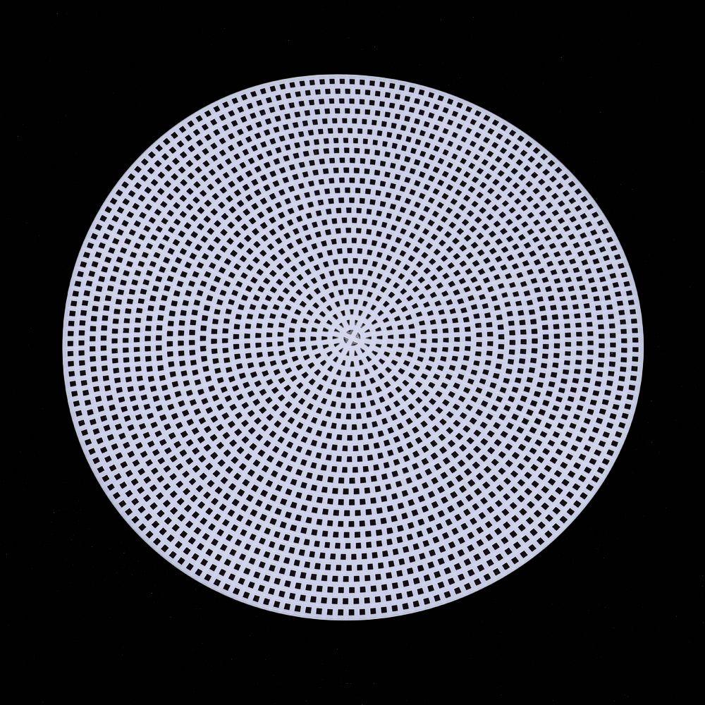 White Accessories DIY Knitted Piece Grid Plate Woven Material for Weaving Bags