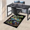 1PC Dinosaur Truck Extra Large Non-Slip Floor carpet, Office, family, bedroom, Studio Large Area Rug,Longlasting Material-J0378