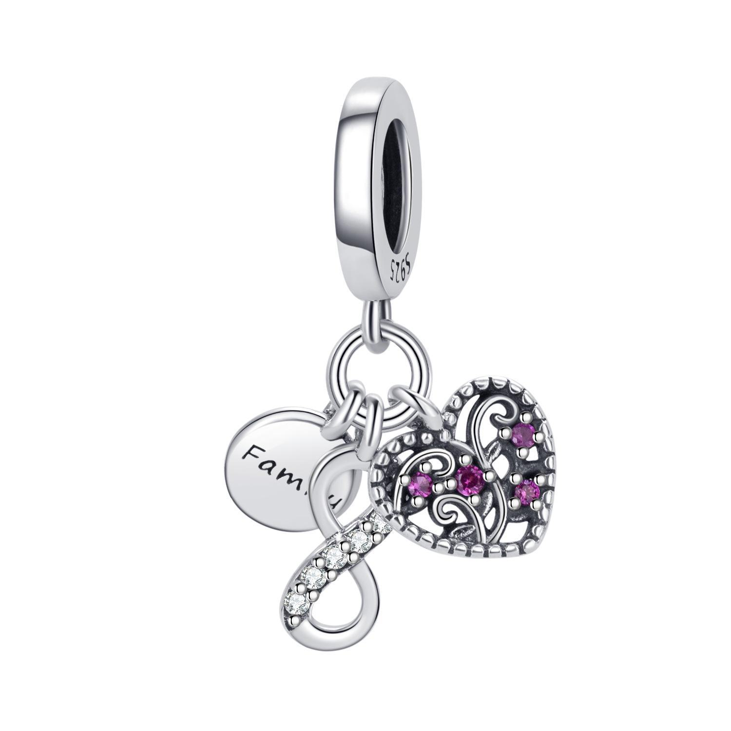 

Підвіска з бісеру Panjia S925 зі срібла Family Tree для браслетів і намист своїми руками YKF319