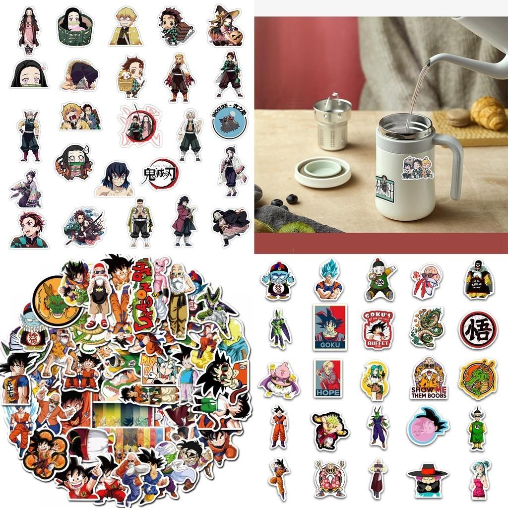 50-piece Unique Japanese Anime "demon Slayer" Graffiti Stickers For Personalizing Luggage Skateboards And Notebooks Durable Stickers