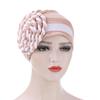 two-color trendy India turban bonnet arab wrap head scarf ready to wear hijab hat muslim headdress woman Inner hijab caps