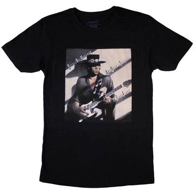 Stevie Ray Vaughan Unisex T-Shirt: Texas Flood Albumcover (Groß)