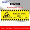 Haisidike Safety Warning Floor Sticker