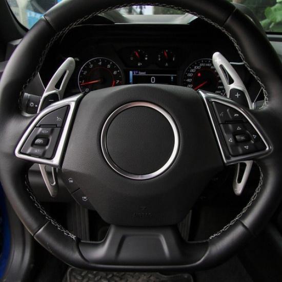 Steering Wheel Shift Paddle Shifter Extension For Chevy 14-19 C7 Corvette/Camaro