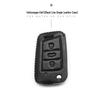 Key Case for Volkswagen: Compatible with 2017+ Magotan, Golf B8, Passat, Tiguan, Lavida, Bora - Genuine Leather