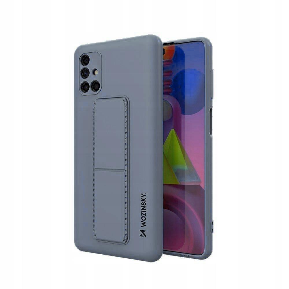 Wozinsky Pouzdro se stojánkem Silikonové pouzdro se stojánkem Pouzdro Samsung Galaxy M51 Modré
