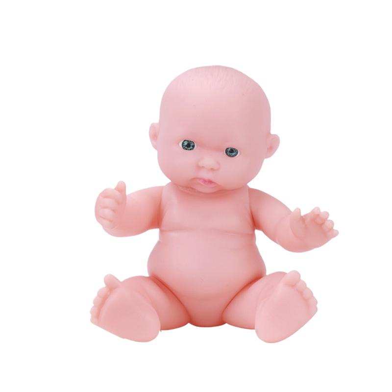 

Кукла Реборн ПВХ Кукла Мини Виниловая Имитация Младенца Мягкая Резиновая Кукла Детская Игрушка для Раннего Развития 12cm