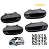 Direct Fit Exterior Door Handles for 2005 Vehicle Models Front and Rear ABS PC Material Easy Installation Quick Change