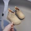 Winter New Solid  Girls' Cotton Shoes Short Boots