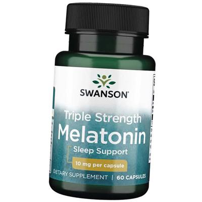 Sommeil Mélatonine, Mélatonine Triple Force 10, 60caps (72280049)