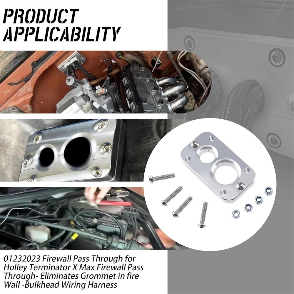01232023 Firewall Pass Through Bracket - Eliminates Gromet