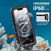 Cover Magnetica Impermeabile IP68 per IPhone 16e 16 Pro Max 16Plus 16 Custodia Subacquea Estiva Custodie per Immersioni Pellicola Protettiva Integrata