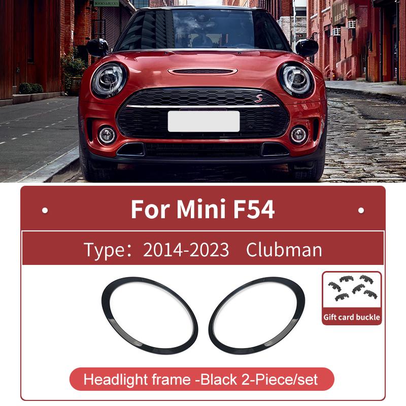 Headlight Taillight Cover Replace Ring For Mini Cooper F56 F55 F60 F54 R56 R60 R55 Countryman 2014-2023 Car Exterior Accessories