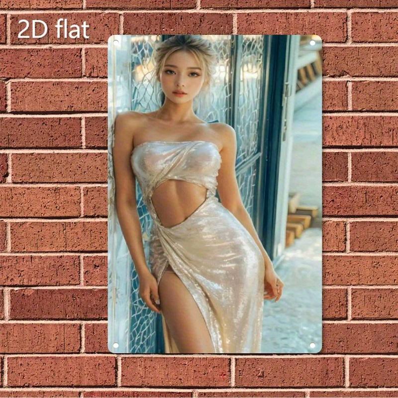 

Вінтажний металевий знак для декору стін, Ручна робота, Залізна табличка-картина для декору кав ярні, бару, на Різдвяне свято, для дому, спальні 20x30cm（7.8x11.8inch）